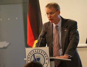 Greg Delawie, 21. März 2012. Foto: U.S. Generalkonsulat Hamburg.